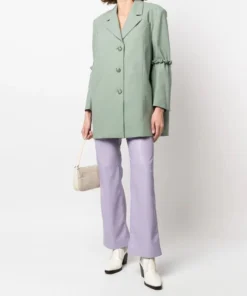 Ganni 'Oversized Single Breasted Blazer'