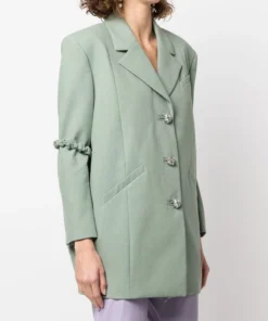 Ganni 'Oversized Single Breasted Blazer'