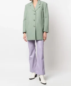 Ganni 'Oversized Single Breasted Blazer'