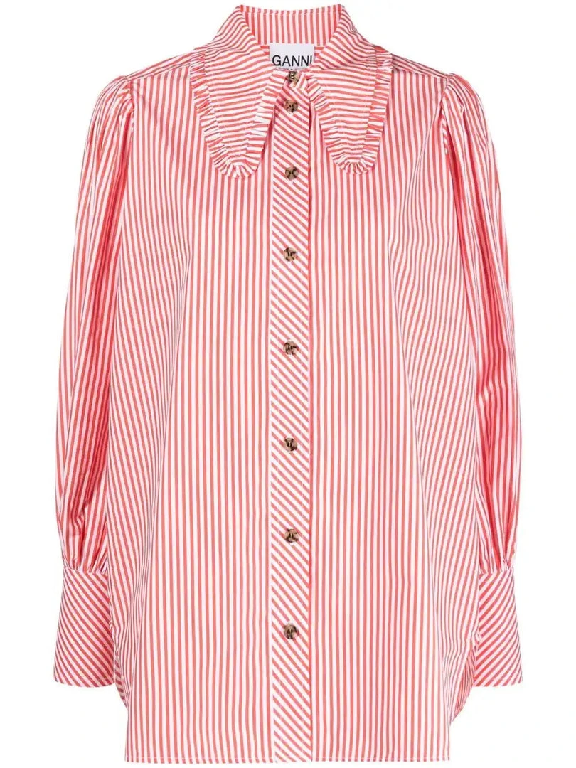Ganni 'Oversized Stripe Shirt' 3 Ganni 'Oversized Stripe Shirt'