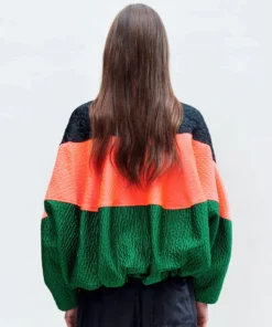 DRIES VAN NOTEN Clothing Oversized 'Vola' Bomber Jacket