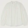 American Vintage Oversized ‘Hydway’ Collarless Shirt