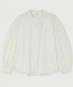 American Vintage Oversized ‘Hydway’ Collarless Shirt