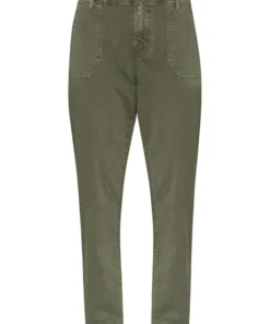 Paige Khaki ‘Mayslie’ Denim Cargo Joggers Clothing