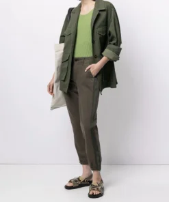 Paige Clothing Khaki 'Mayslie' Denim Joggers