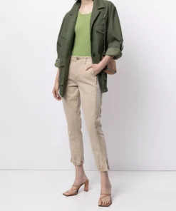 Paige Beige 'Mayslie' Denim Joggers Clothing