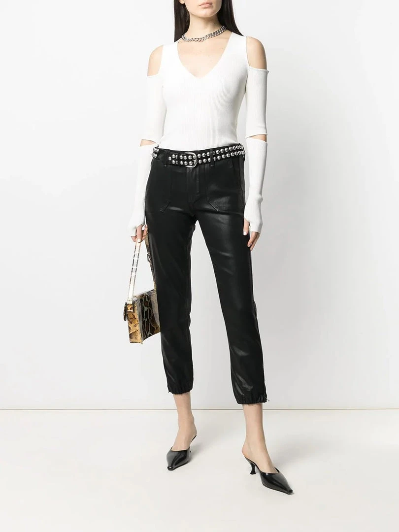 Paige ‘Mayslie’ Luxe Coat Denim Joggers 4 Paige ‘Mayslie’ Luxe Coat Denim Joggers