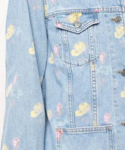 Ganni 'Painted Floral Denim Jacket' 11 Ganni 'Painted Floral Denim Jacket'