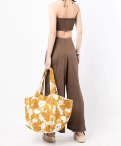 Faithfull The Brand 'Paloma' Flannel Tote Bag Bags