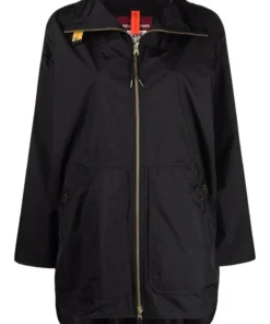 Parajumpers Black 'Hannah' Water Repellent Shacket