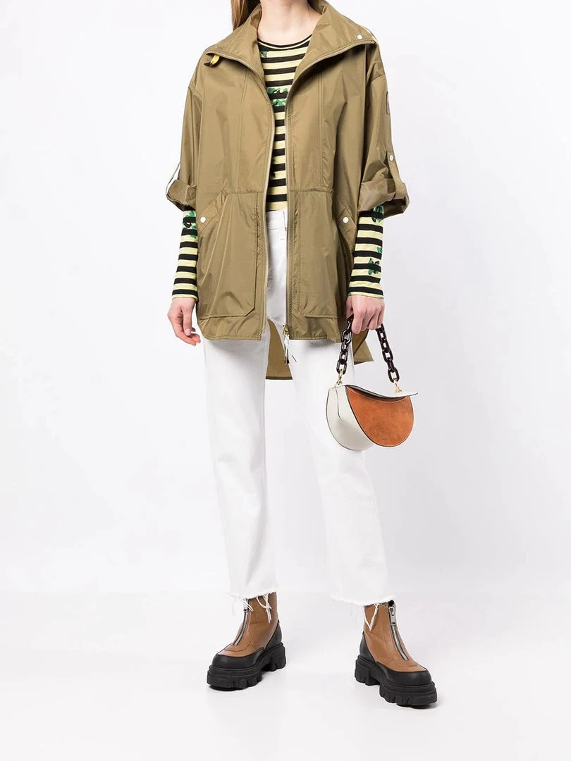 Parajumpers Green 'Hannah' Water Repellent Shacket Clothing 9 Parajumpers Green 'Hannah' Water Repellent Shacket Clothing