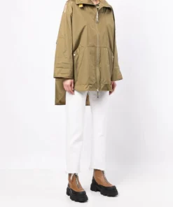 Parajumpers Green 'Hannah' Water Repellent Shacket Clothing 19 Parajumpers Green 'Hannah' Water Repellent Shacket Clothing