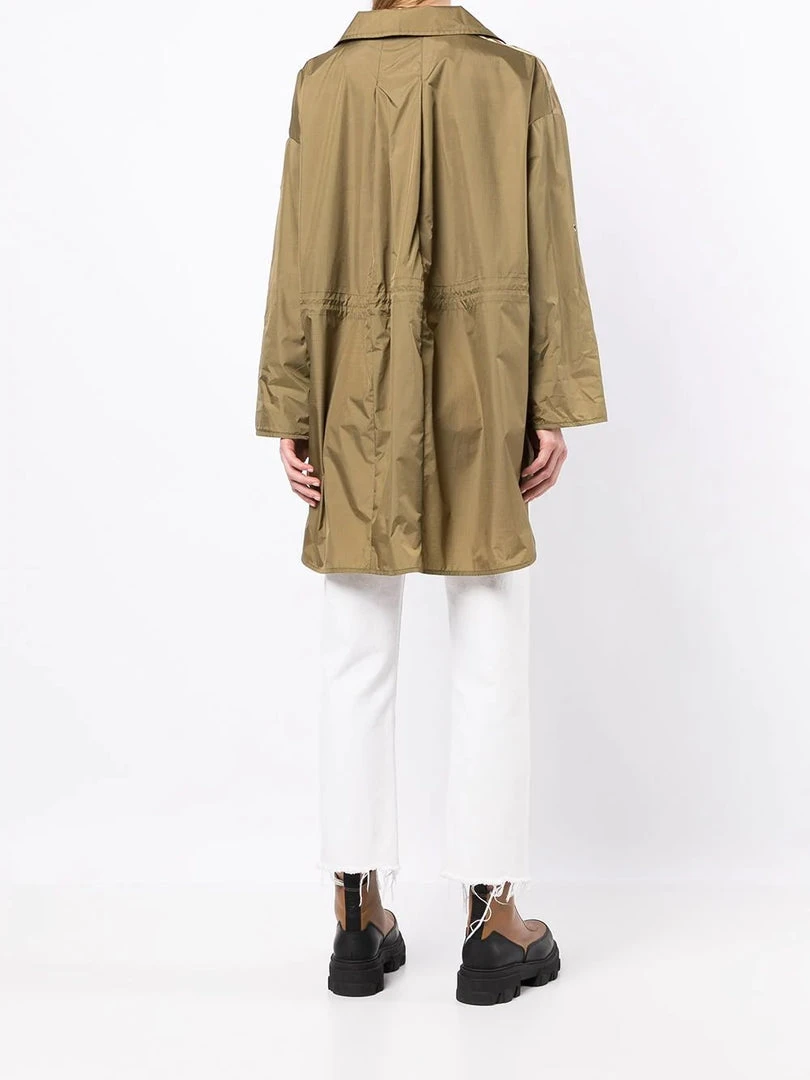 Parajumpers Green 'Hannah' Water Repellent Shacket Clothing 11 Parajumpers Green 'Hannah' Water Repellent Shacket Clothing