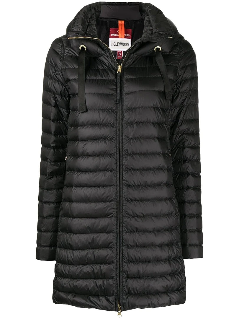 Parajumpers Clothing Black 'Tessa' Hooded Coat 8 Parajumpers Clothing Black 'Tessa' Hooded Coat