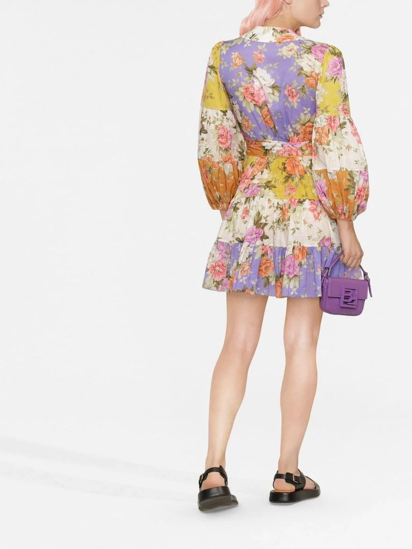 Zimmermann 'Pattie' Wrap Mini Dress 6 Zimmermann 'Pattie' Wrap Mini Dress