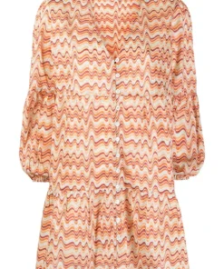 Faithfull The Brand 'Pauletta' Vintage Print Mini Dress