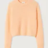 American Vintage Peach 'Pinobery' Knit Sweater New In