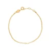 ANNI LU Accessories Pearl Toned 'Bead & Gem 22' Bracelet