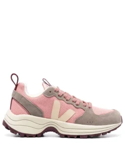 VEJA Pink And Grey 'Venturi Alveomesh' Trainers Shoes