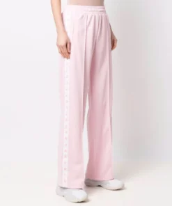 Golden Goose Pink ‘Dorotea’ Star Tape Trousers