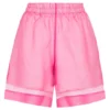 DRIES VAN NOTEN Pink ‘Hanar’ Sheer Shorts Clothing