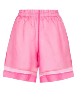 DRIES VAN NOTEN Pink ‘Hanar’ Sheer Shorts Clothing