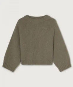 American Vintage Brown ‘Pinobery’ Fitted Jumper Clothing