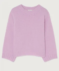 American Vintage Lilac ‘Pinobery’ Fitted Jumper Clothing