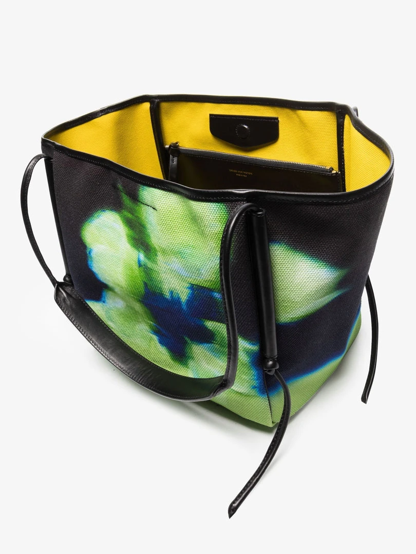 DRIES VAN NOTEN Bags 'Printed Canvas Tote Bag' 5 DRIES VAN NOTEN Bags 'Printed Canvas Tote Bag'