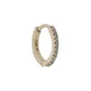 Maria Black Accessories 14kt Gold 'Rainbow Huggie' Earring
