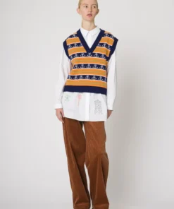 Resume Oversized ‘Gordon’ Anchor Knit Vest Clothing