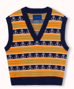 Resume Oversized ‘Gordon’ Anchor Knit Vest Clothing