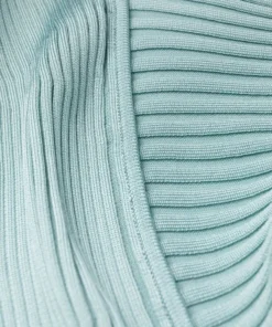 Self Portrait 'Ribbed Knit Crossover Bust Midi Dress'