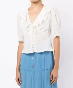 Rixo London New In 'Rihanna' Blouse