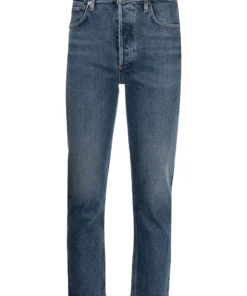 Agolde ‘Riley Crop High Rise Jeans’ Clothing