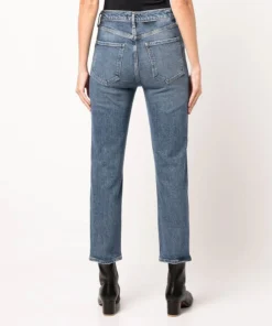 Agolde ‘Riley Crop High Rise Jeans’ Clothing