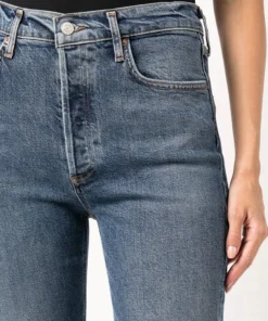 Agolde ‘Riley Crop High Rise Jeans’ Clothing