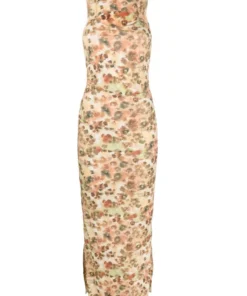 NANUSHKA Clothing 'Rilo' Animal Print Dress