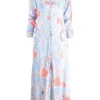 Rixo London 'Katie' Peony Floral Midi Dress