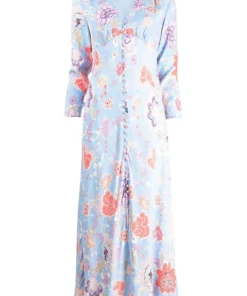 Rixo London 'Katie' Peony Floral Midi Dress