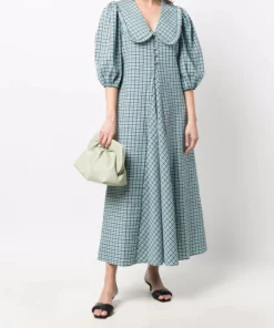 Rixo London 'Liudmyla' Gingham Midi Dress