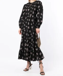Rixo London 'Lori' Floral Bunch Midi Dress