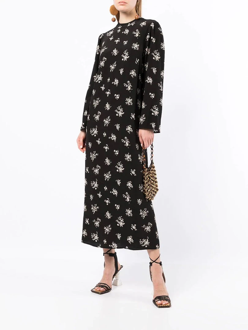Rixo London 'Selena' Back Tie Floral Midi Dress 4 Rixo London 'Selena' Back Tie Floral Midi Dress