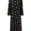 Rixo London 'Selena' Back Tie Floral Midi Dress