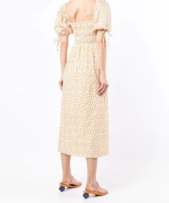 Faithfull The Brand Clothing 'Rory' Floral Motif Midi Dress
