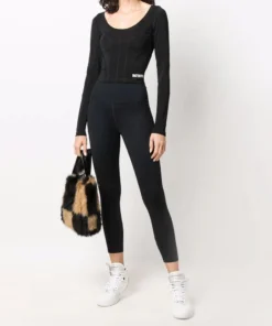 ROTATE Clothing 'Tamisha' Logo Top