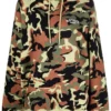 ROTATE Oversized 'Violana' Camo Logo Hoodie