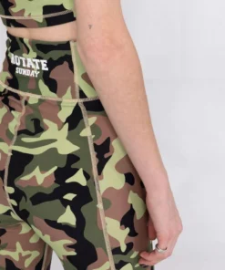 ROTATE Clothing 'Ronda' Camo Leggings