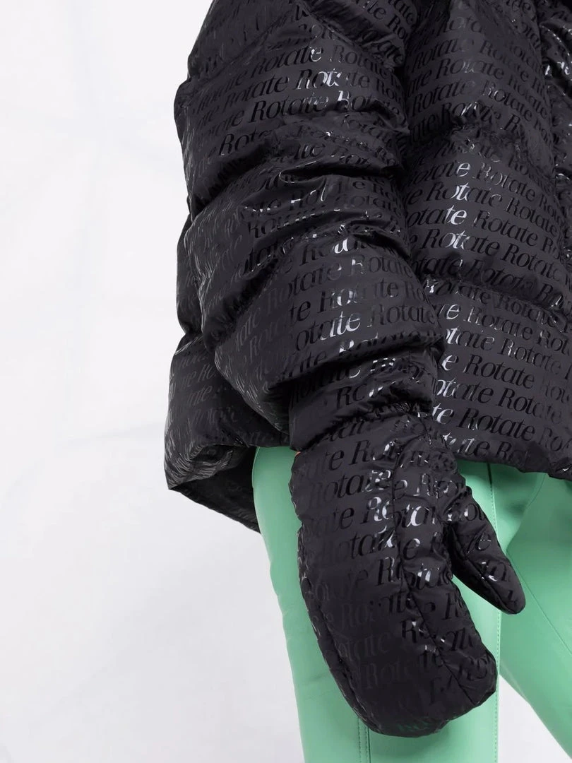 ROTATE 'Tina' Logo Puffer Jacket & Mittens Clothing 7 ROTATE 'Tina' Logo Puffer Jacket & Mittens Clothing