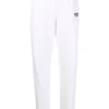 ROTATE Clothing 'Mimi' White Logo Sweatpants